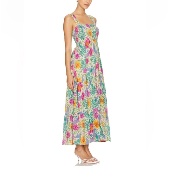 SPELL Boheme Strappy Maxi Dress- MED - Picture 4 of 12